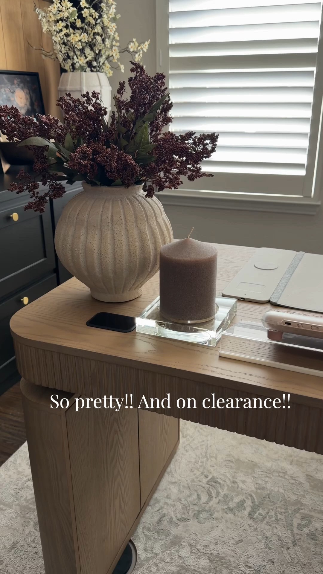 These beautiful candle pillars are on clearance right now. There was only one left in store so I came home and ordered more online 😂

#LTKmorningroutine #LTKHome #LTKSaleAlert