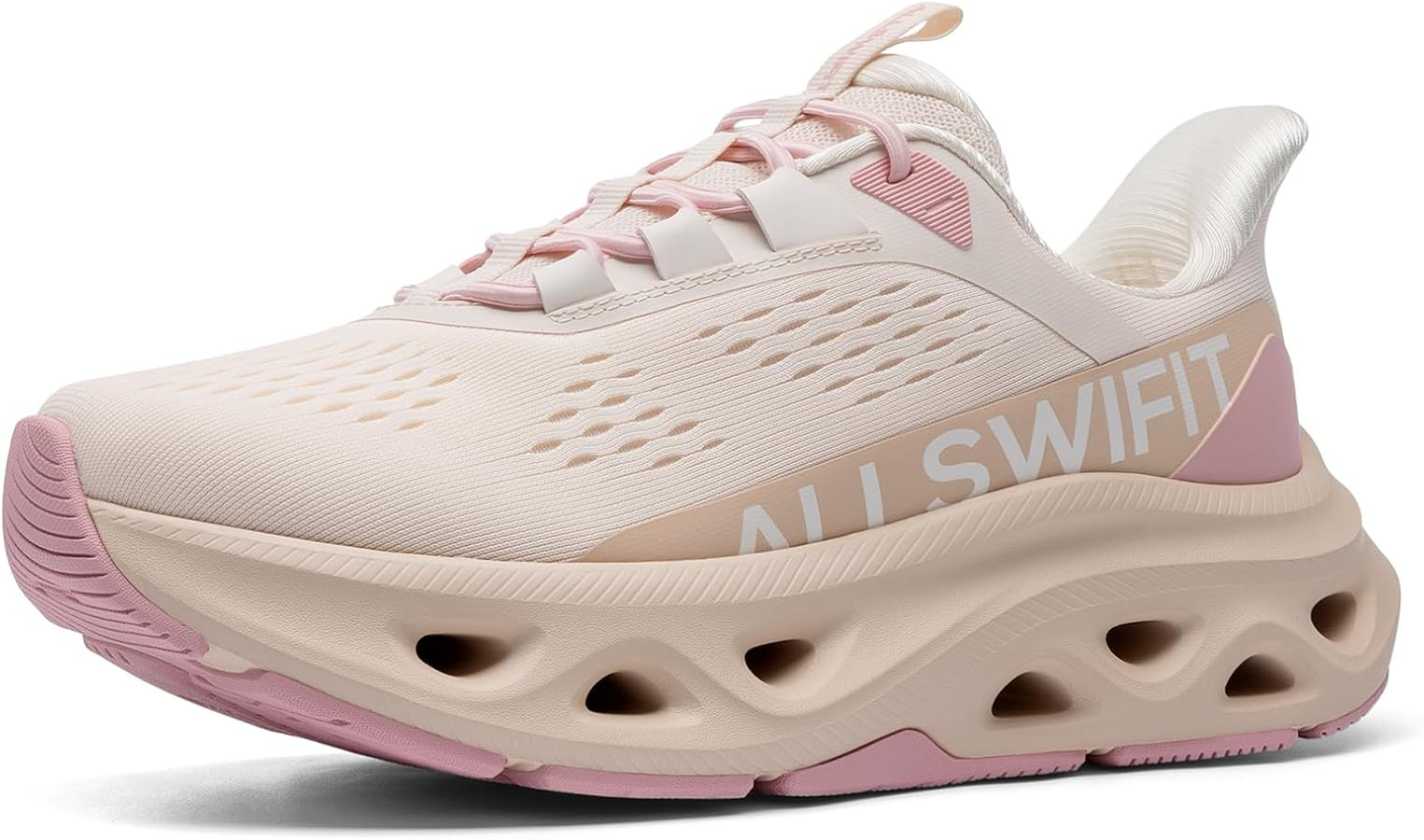 ALLSWIFIT Women's Slip On Walking Shoes Cushioning Hands Free Non Slip Breathable Comfort Workout... | Amazon (US)