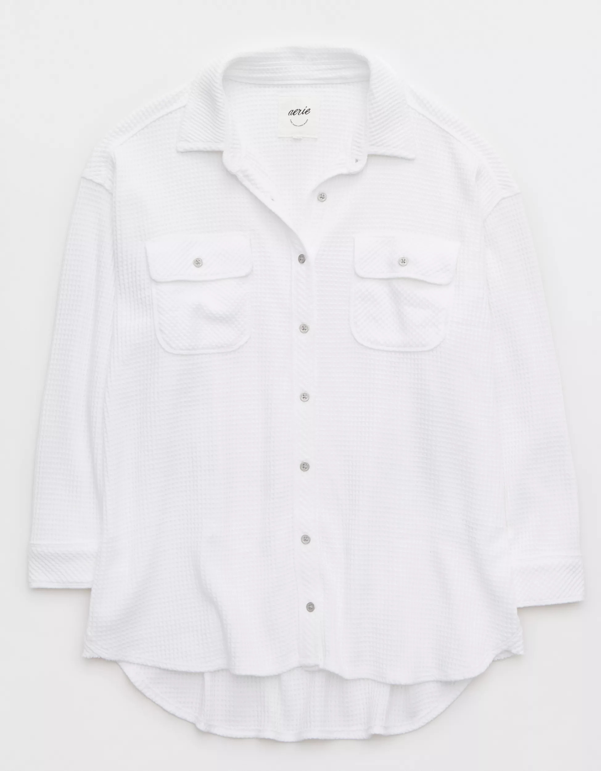 Aerie LumberJane Waffle Shirt | Aerie