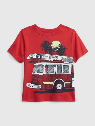 Toddler 100% Organic Cotton Mix &#x26; Match Graphic T-Shirt | Gap (US)