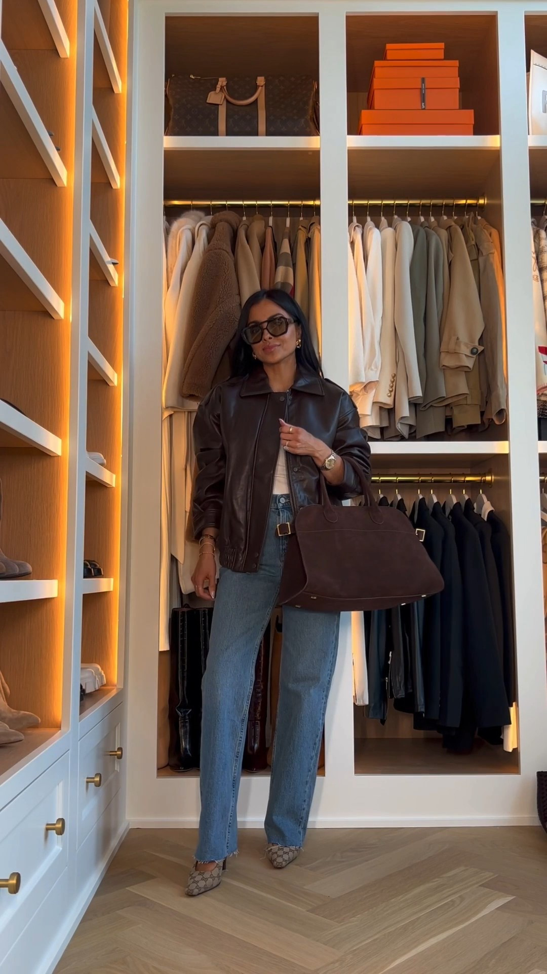 Abercrombie winter outfits on sale
Wearing an XS and 24 in everything 
Faux leather bomber jacket
Abercrombie jeans 

#LTKSaleAlert #LTKootd #LTKSeasonal