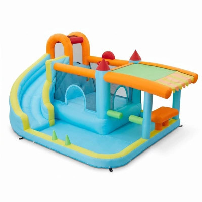 COZONY 14 x 10 FT Inflatable Bounce House for Kids, 12-in-1 Jump Castle with Slide for Indoor Outdoor | Target