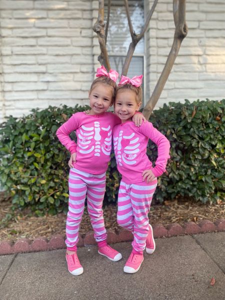 Halloween pajamas for kids 

Girls, twin girls, matching pajamas, kids fashion 

#LTKHalloween #LTKkids #LTKSeasonal