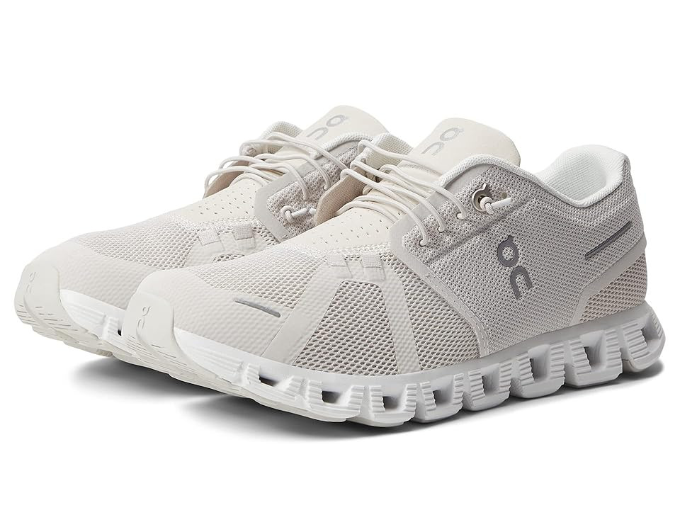On Cloud 5 Women's Shoes Pearl/White : 6.5 M, Synthetic/Textile | Zappos