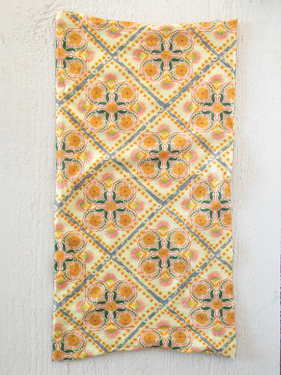 Full Boho Bandeau® Headband - Diamond Block Cream | Natural Life