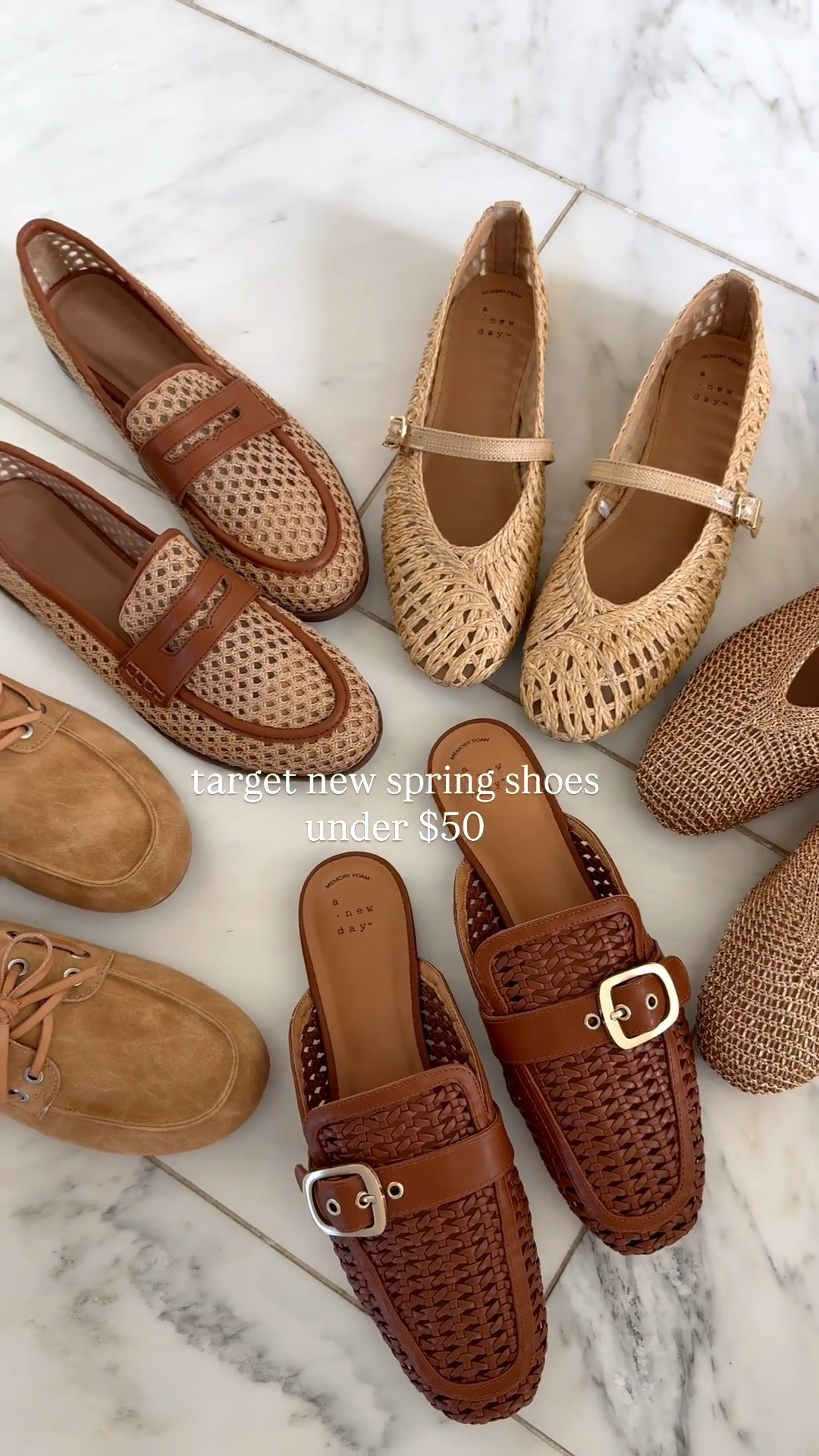 Favorite spring shoes I found at @Target 🤍 Perfect for everyday outfits and all under $50!

#LTKootd