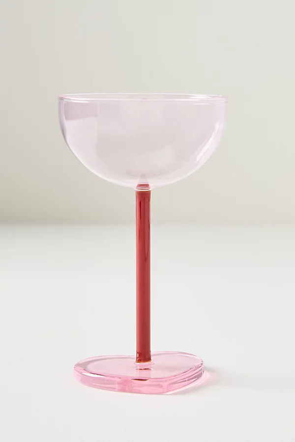 Icon Footed Coupe Glass | Anthropologie (US)