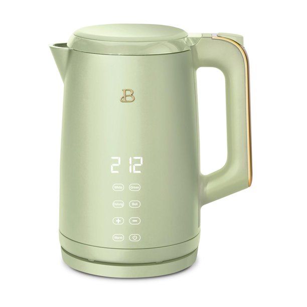 Beautiful 1.7L One-Touch Electric Kettle, Sage Green by Drew Barrymore | Walmart (US)