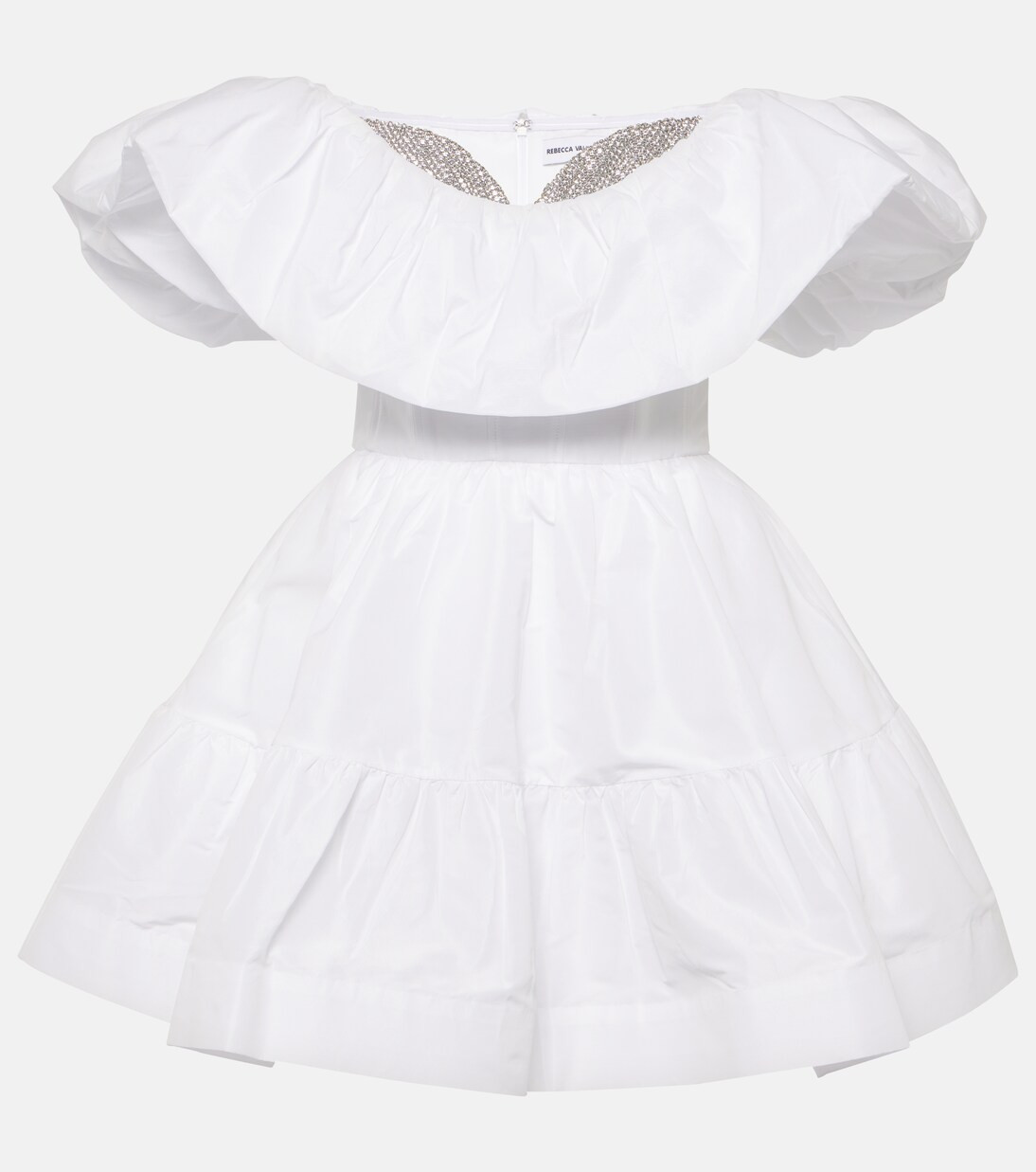Bridal Mallory off-shoulder minidress | Mytheresa (US/CA)