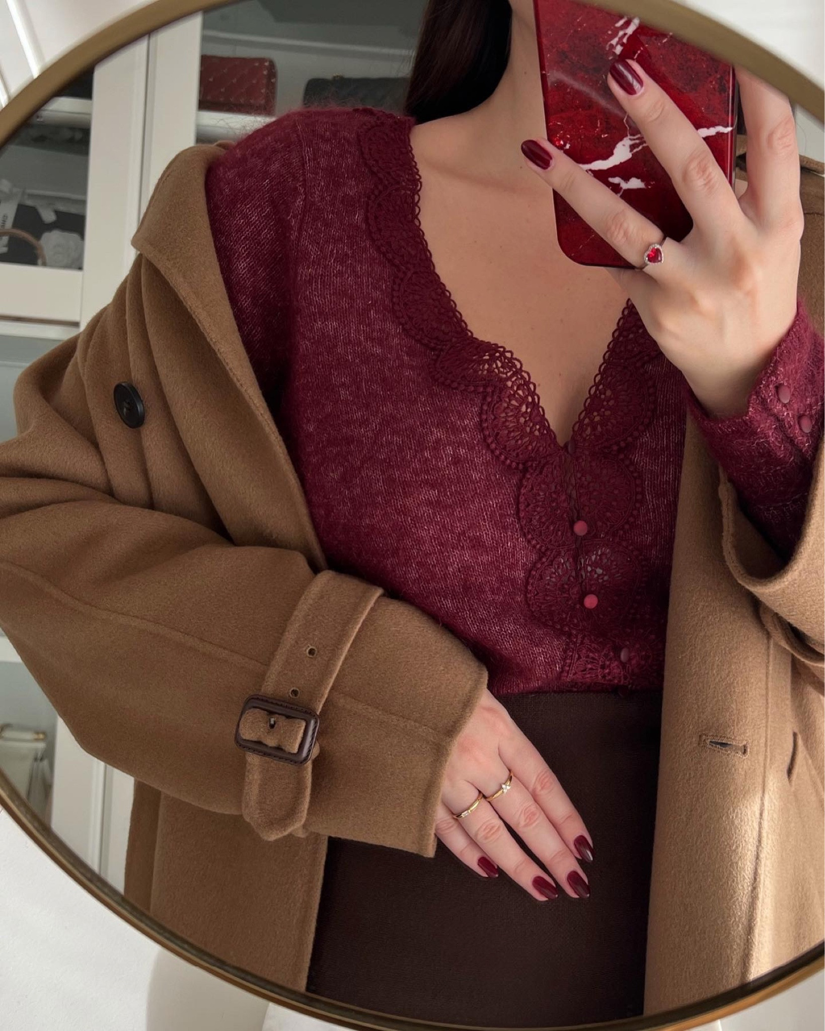 Brown and Burgundy 🧸🍒

#LTKeurope #LTKstyletip #LTKfamily
