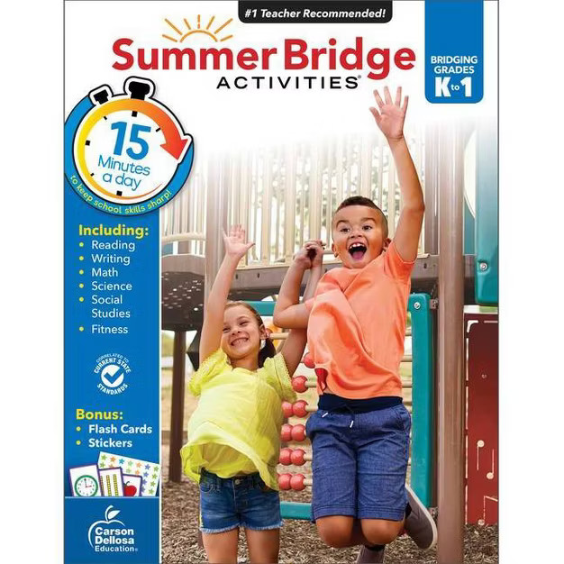 Summer Bridge Activities Grades K–1 (Paperback) | Target