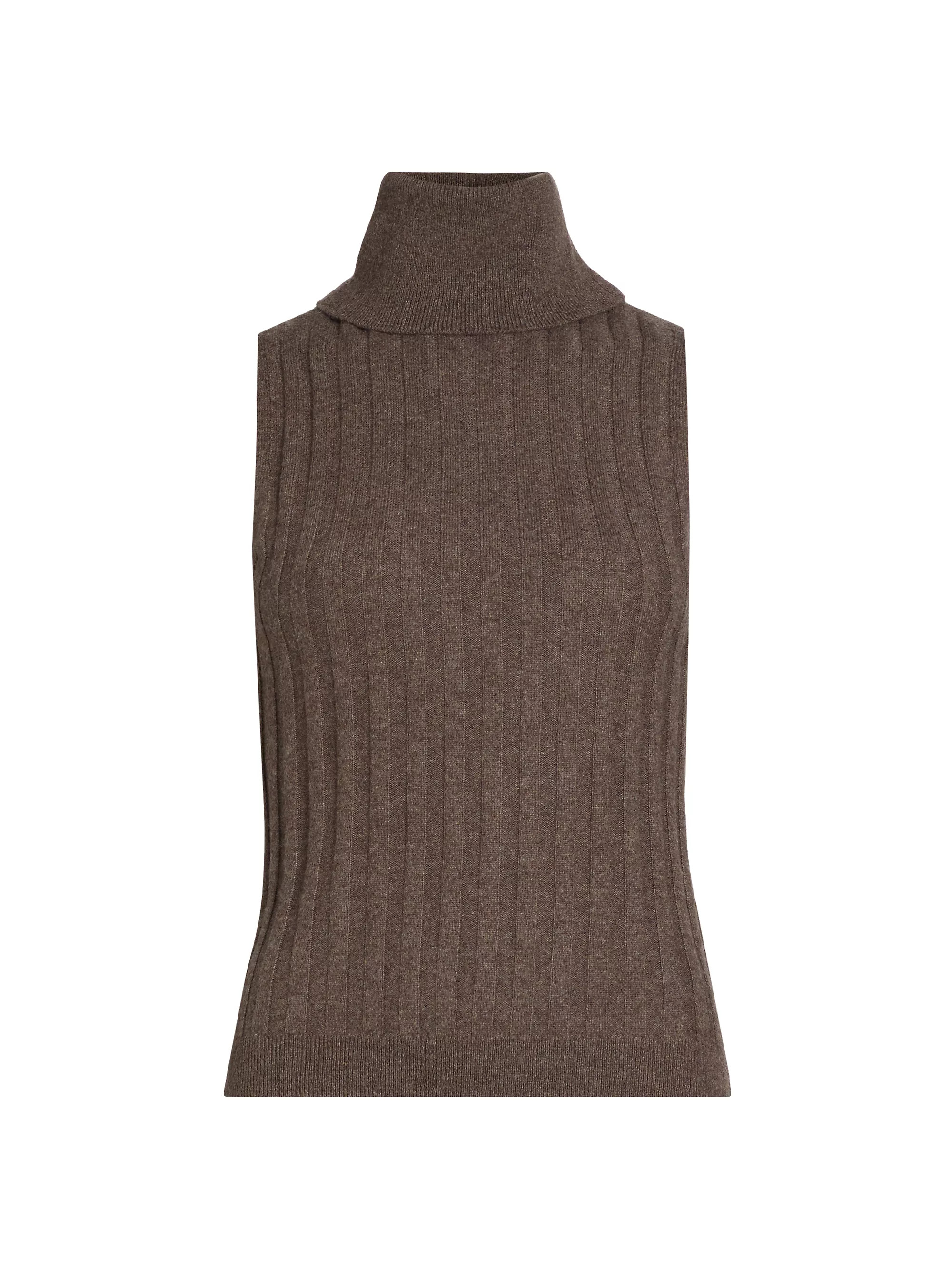 Rowyn Cashmere Turtleneck Tank | Saks Fifth Avenue