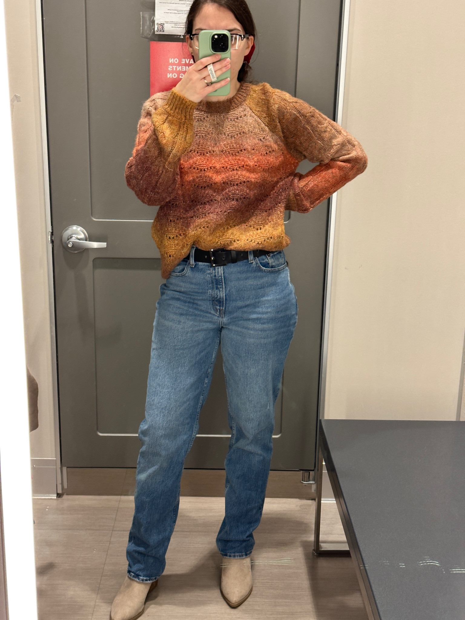 One of my favorite pairs of Abercrombie jeans on sale! Paired with a Target ombré sweater. I wear a 28L in this pair, it’s the curve love 90’s straight jean in medium wash. So comfy!

#LTKsalealert #LTKunder100 #LTKFind