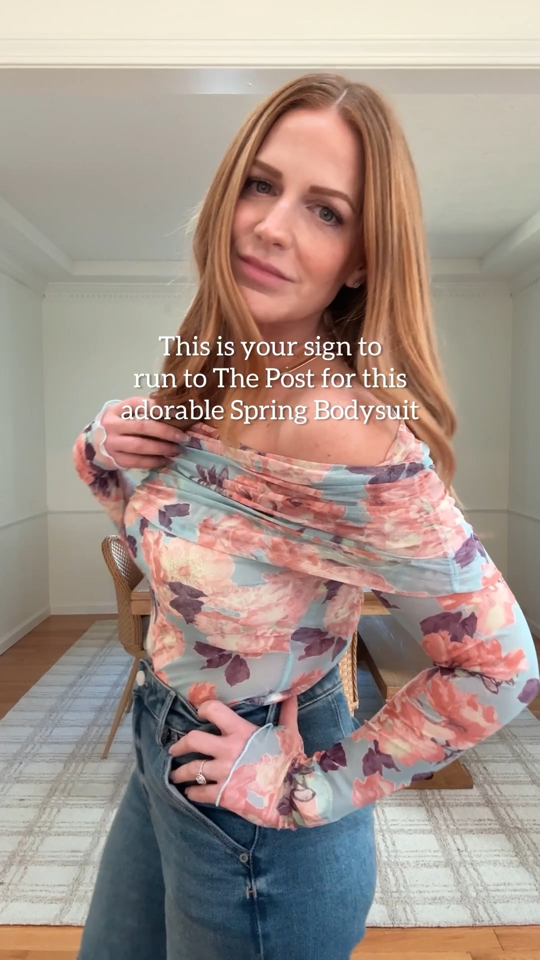Only the prettiest bodysuit I own! 😍 Perfect for Spring and Summer. It’s a mesh, so wear a nude bra. 

And if you’re in between sizes, size down.

The Post | Spring Fashion

#LTKStyleTip #LTKOver40 #LTKFindsUnder100