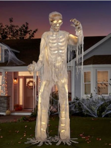 Lowe’s 12 foot animatronic mummy Halloween decor 

#LTKSeasonal