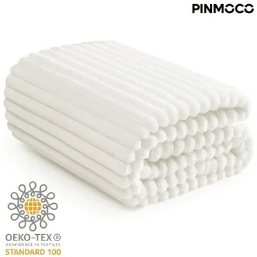 Cozy Comfort White Fleece Twin Blanket for Couch - Super Soft Cozy Blankets for Women, Girls, 60x... | Walmart (US)