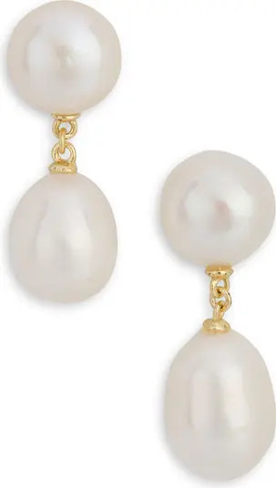 Shashi Cultured Pearl Drop Earrings | Nordstrom | Nordstrom