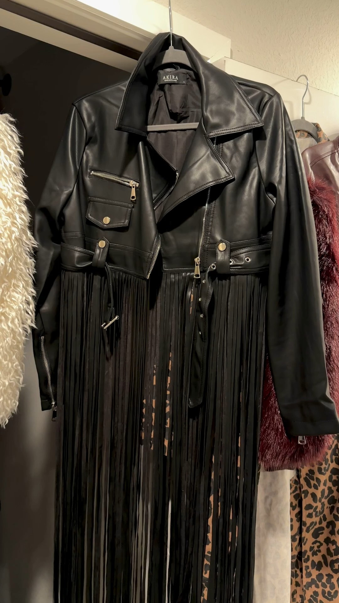 I can’t wait to style this biker jacket, sis do you see this fringe detail?!?!🔥 I linked the other ones next to it too🥰

#LTKSeasonal #LTKootd #LTKFindsUnder100