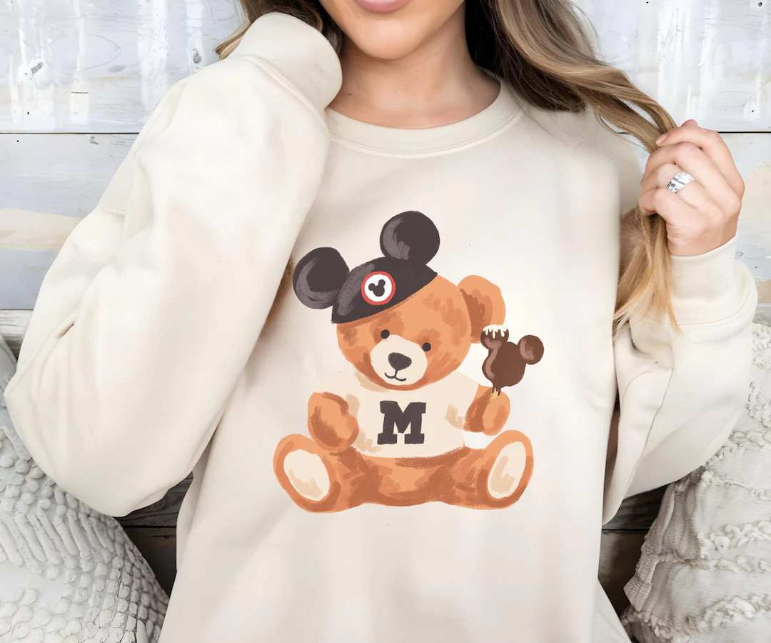 Teddy Mickey and Friends Shirt Watercolor Magic Kingdom Mouse Shirt Comfort Colors Family Vacatio... | Etsy (US)