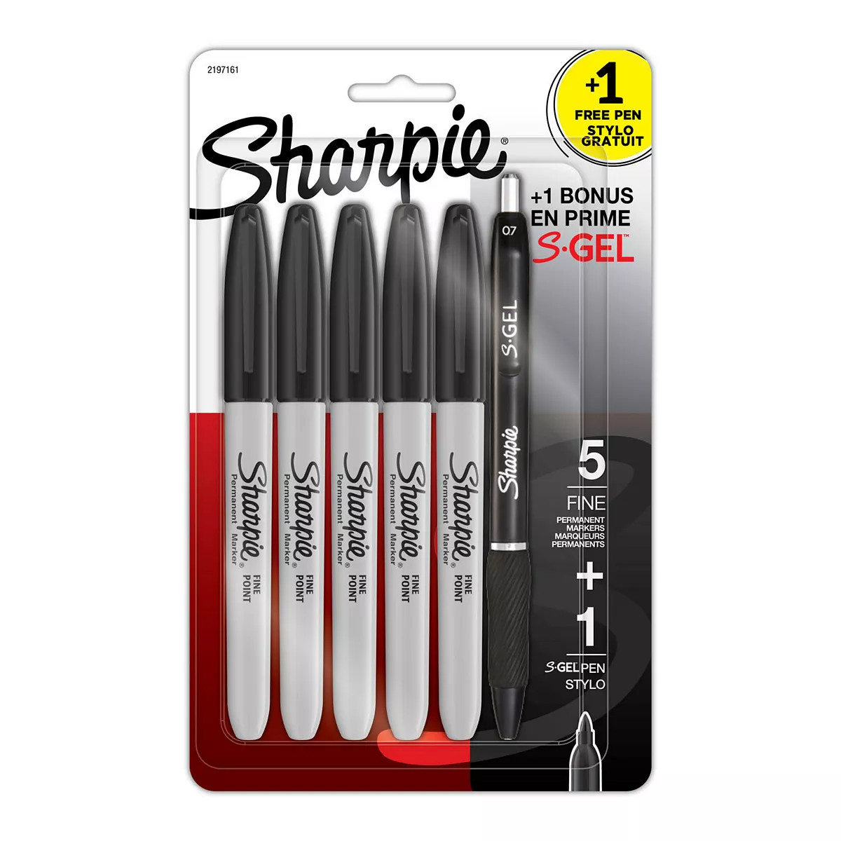 Sharpie Fine Point Permanent Markers with Bonus S-Gel Pen Set | Kohl's