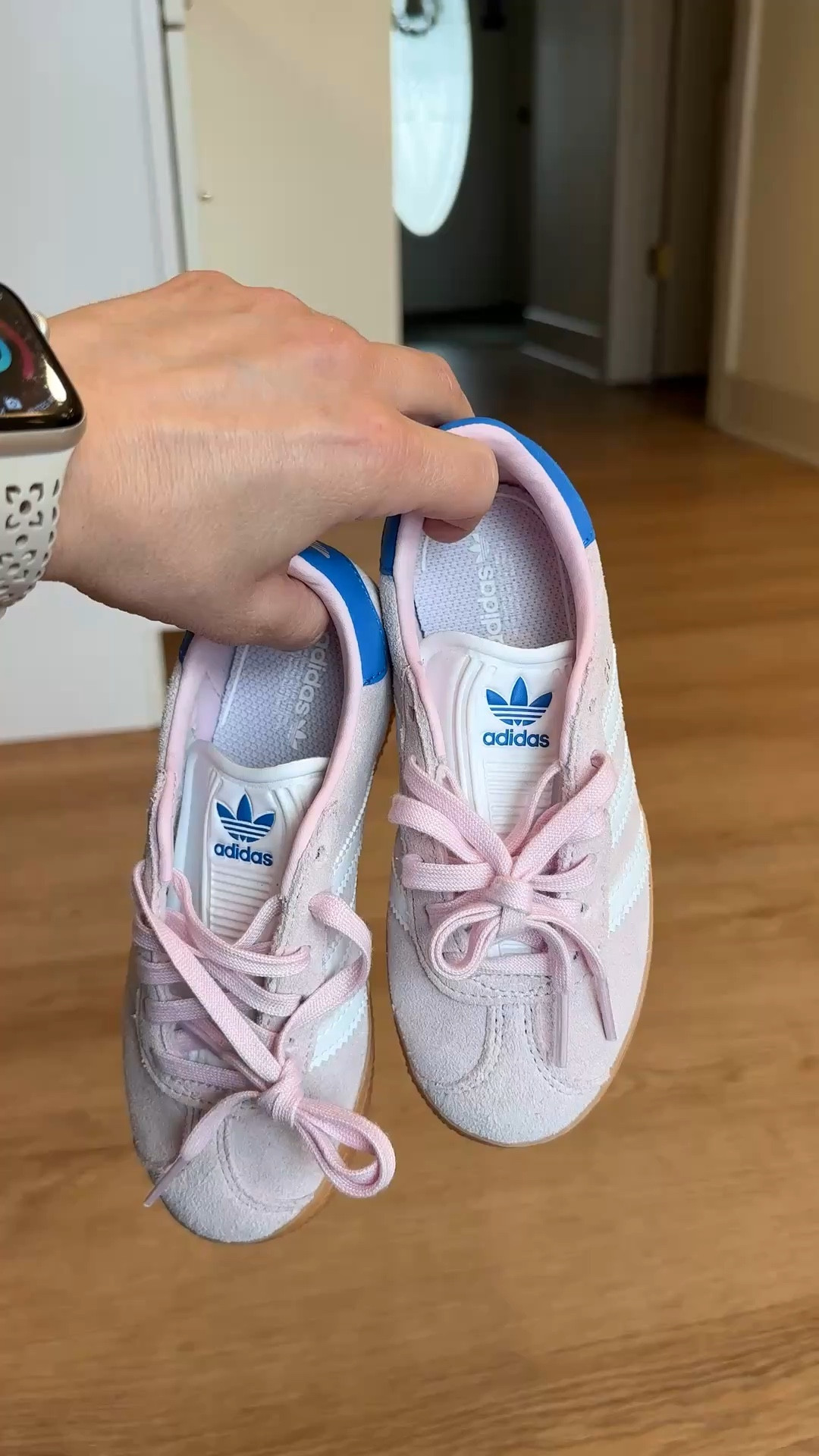 Ring the Spring Bells 🔔 

Mara is ecstatic about her new spring sneakers. The perfect pink with a pop of royal blue. We’re ready to take the season on in style.  

#LTKKids