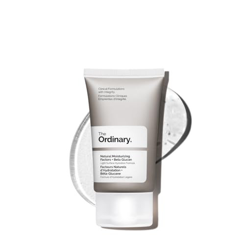 The Ordinary Natural Moisturizing Factors + Beta Glucan, Lightweight Gel Moisturizer for All-Day Hydration, Travel Size, 1 Fl Oz | Amazon (US)