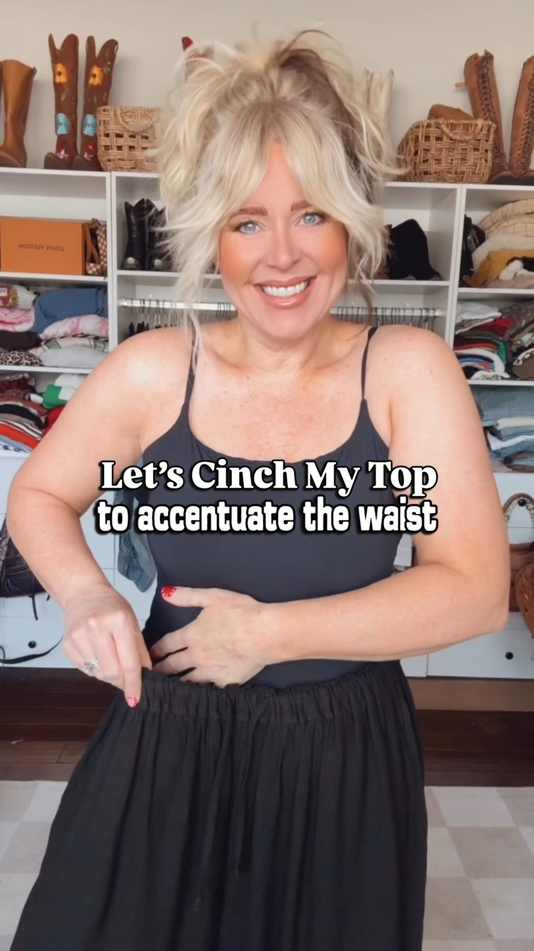 Love this denim top and these bloomer linen pants! This gadget is so good for cinching tops. Helped this look for sure! 👏🏼Denim shirt S
Black tank M
Pants M
Boots true to size 


#LTKOver40 #LTKootd #LTKgrwm