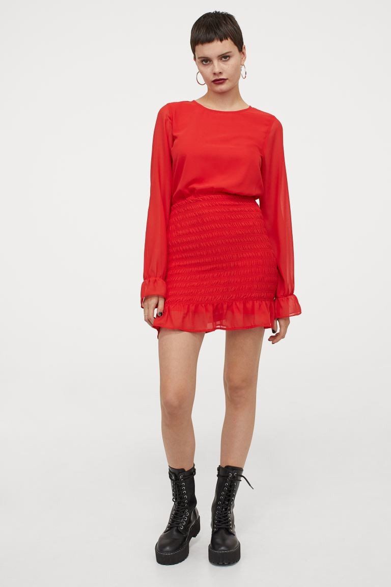 Smock-detail Dress | H&M (US + CA)