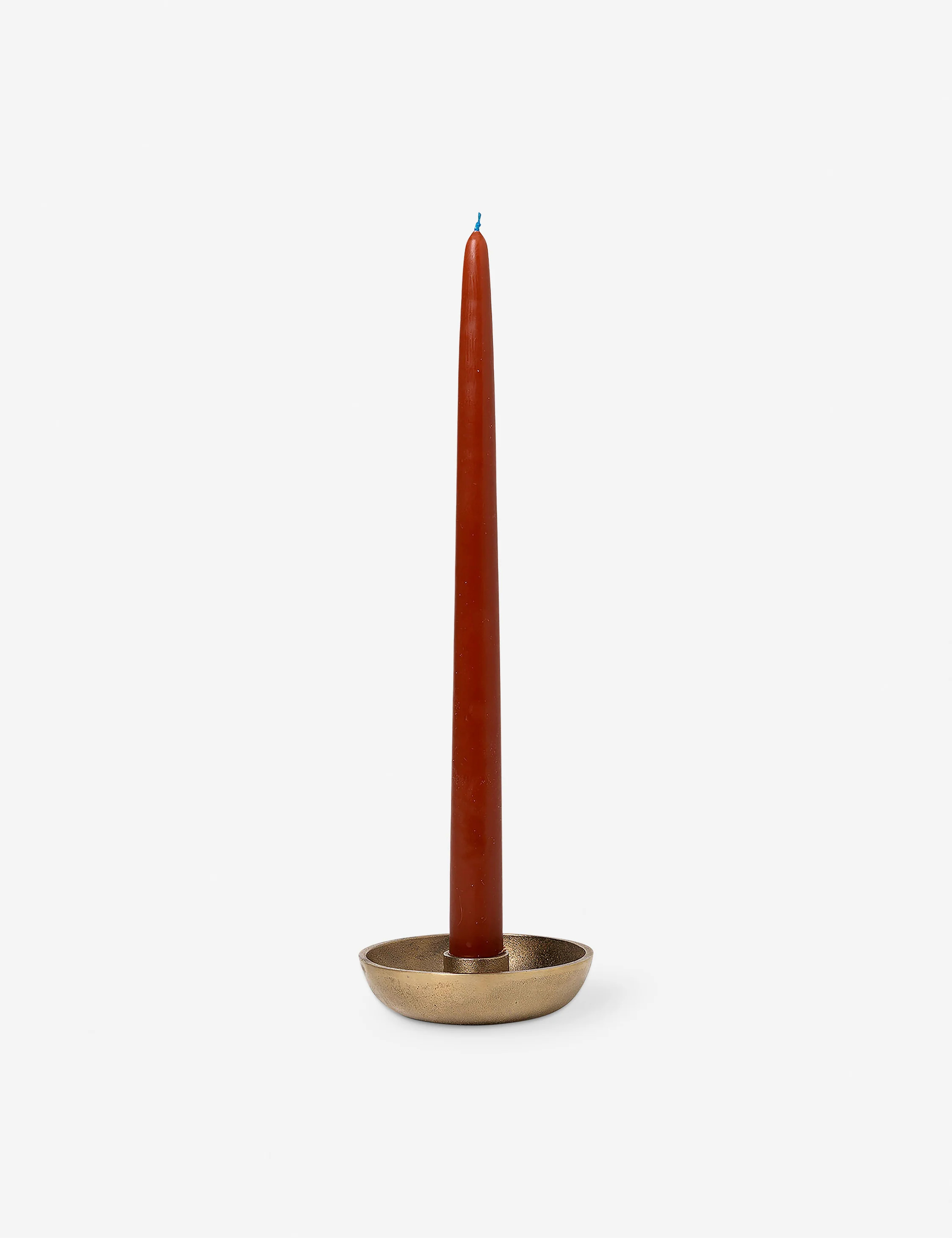 Bowl Candle Holder by Ferm Living, Brass | Lulu and Georgia 