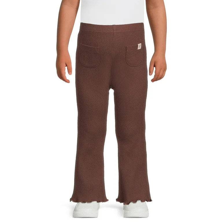 easy-peasy Toddler Girl Ribbed Flare Legging, Sizes 12 Months-5T | Walmart (US)