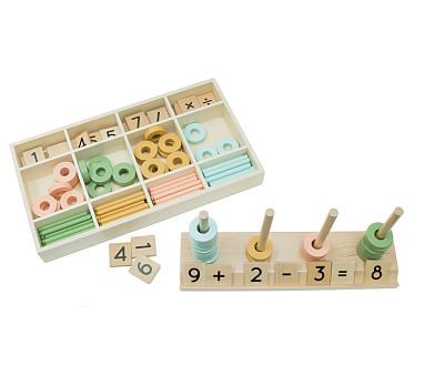 Wooden Math Game | Pottery Barn Kids | Pottery Barn Kids
