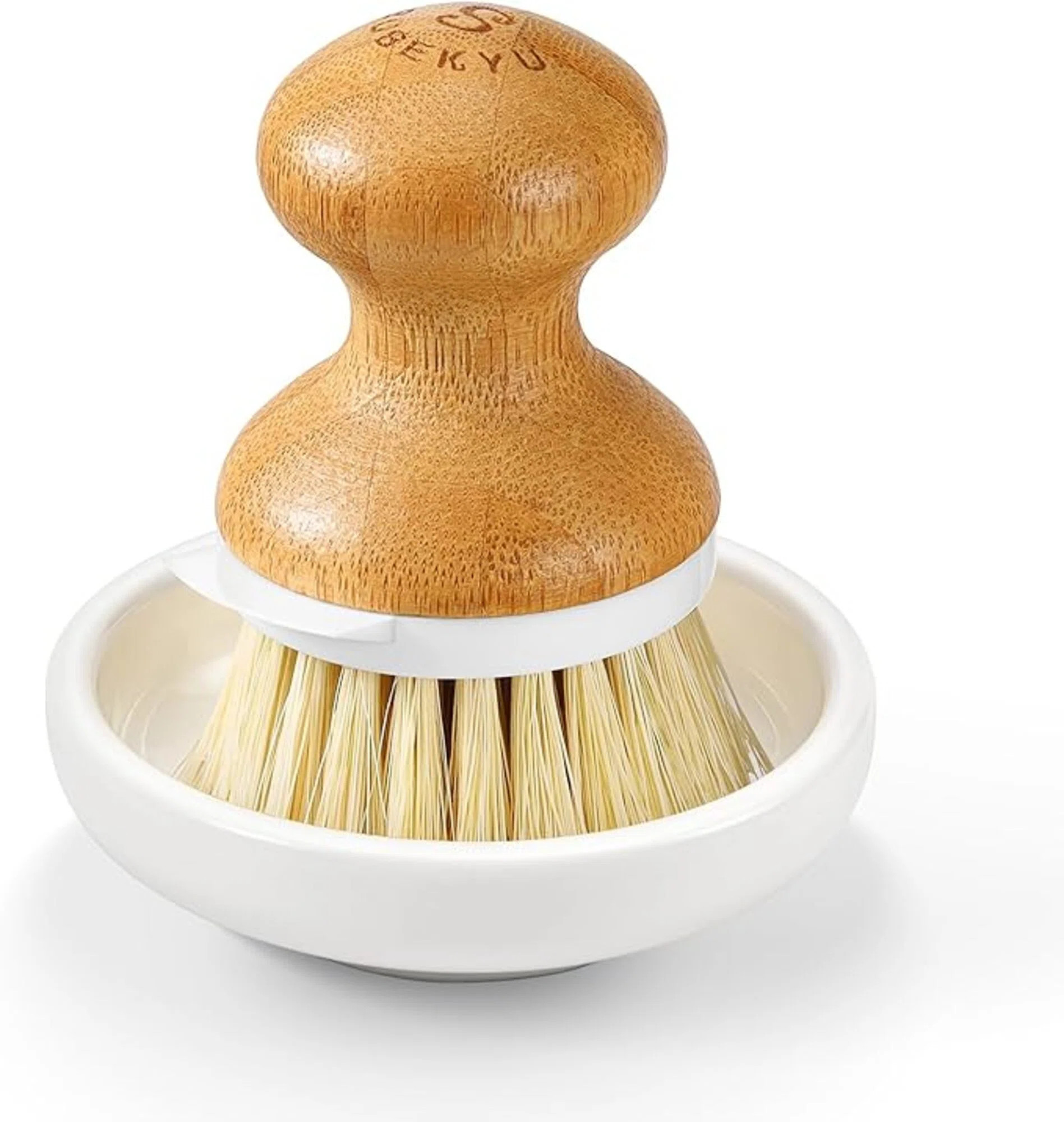 Bamboo Dish Brush, Kitchen Dish Scrubber Brush, Natural Wooden Dishwashing Brush For Cleaning Dis... | Wayfair North America