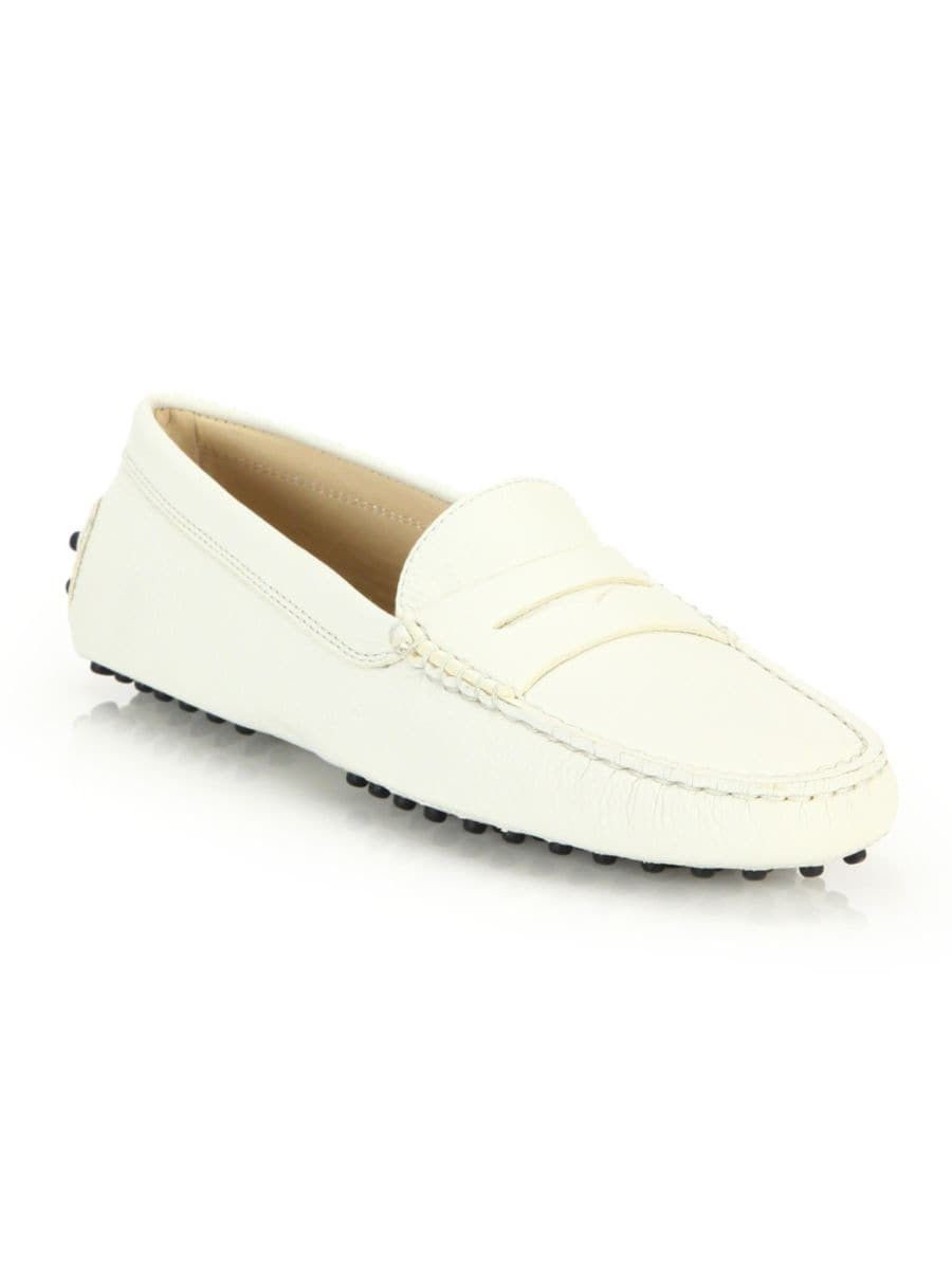 Gommini Leather Driving Loafers | Saks Fifth Avenue