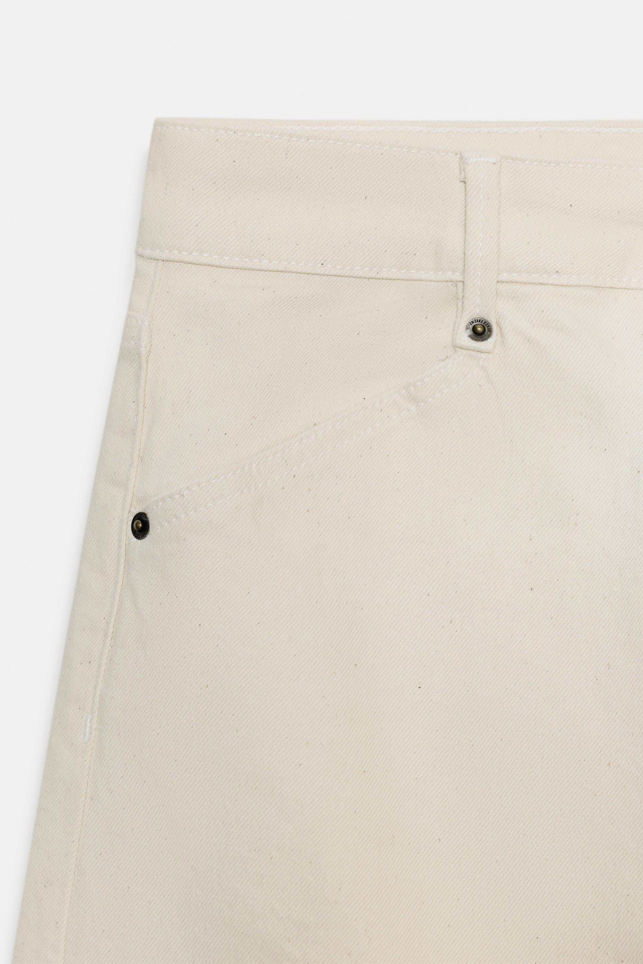 ZW COLLECTION HIGH-WAIST WIDE LEG JEANS | Zara US