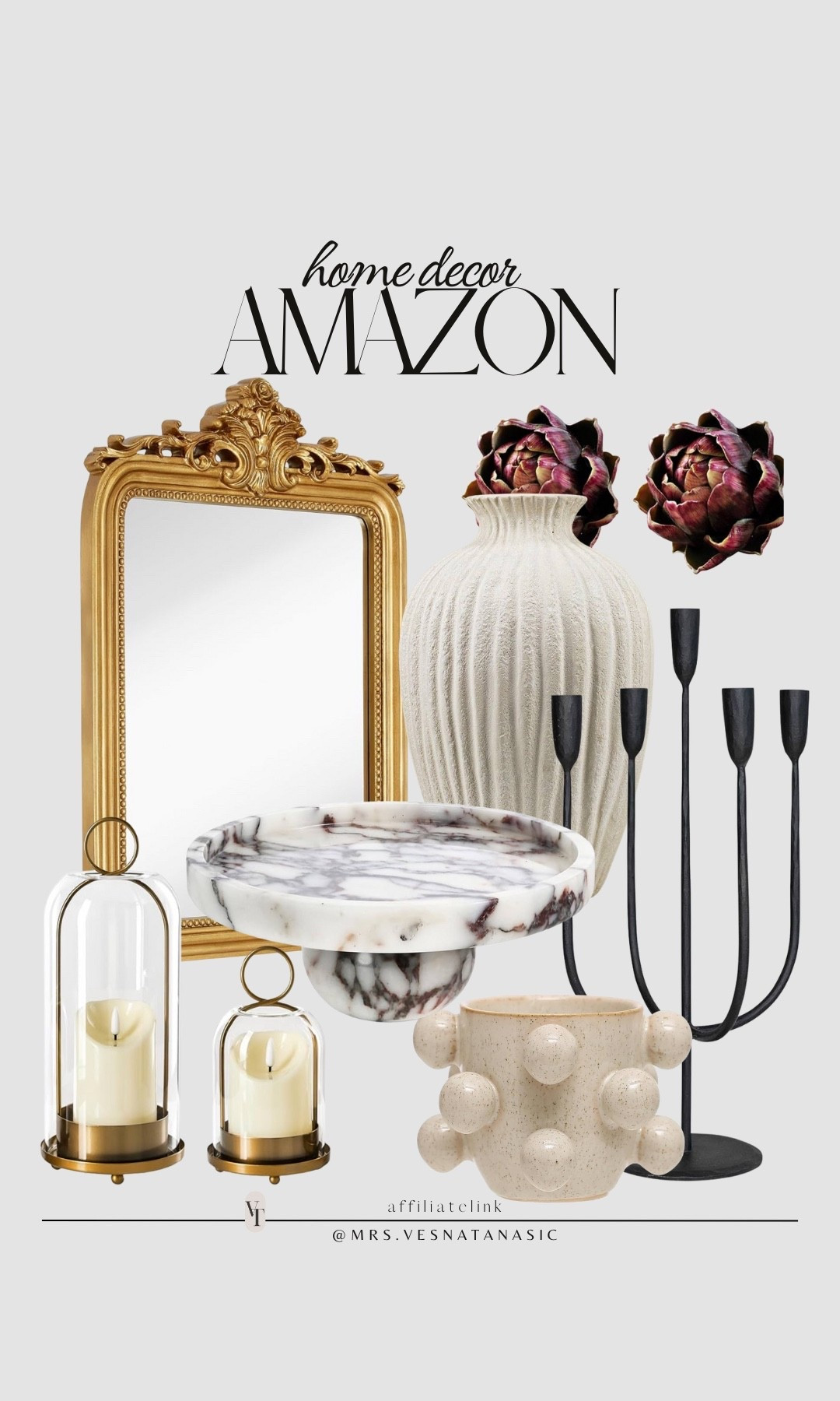 Amazon home decor I am loving! @amazon @amazonhome #founditonamazon #amazonhome #homedecor #mirror #candle #vase #home #fallhome 

#LTKHome #LTKSaleAlert #LTKSeasonal