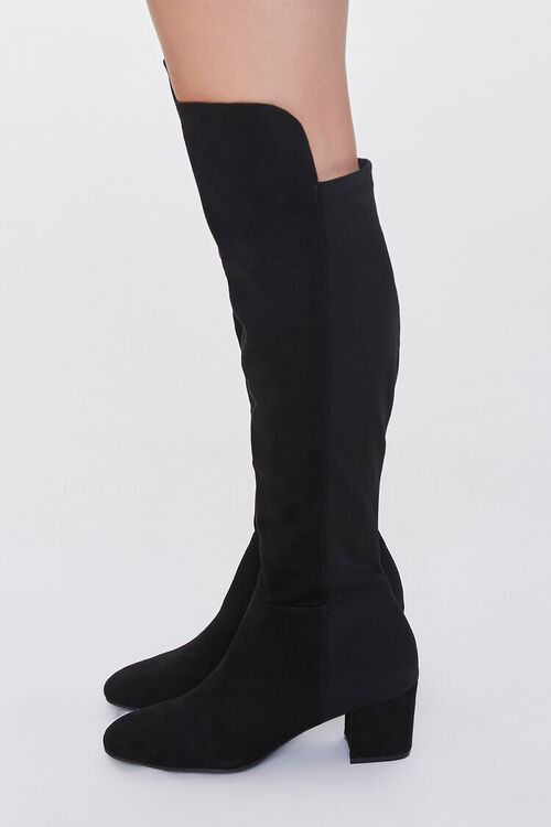 Faux Suede Knee-High Boots | Forever 21 (US)