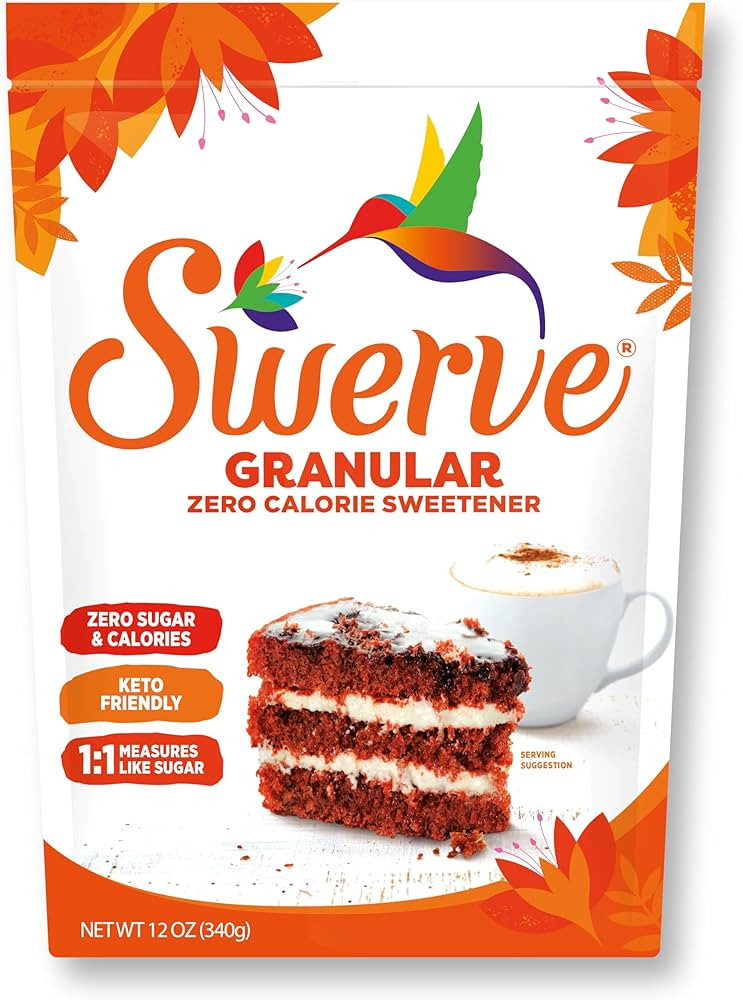 Swerve Sweetener, Granular, 12 Ounce | Amazon (US)