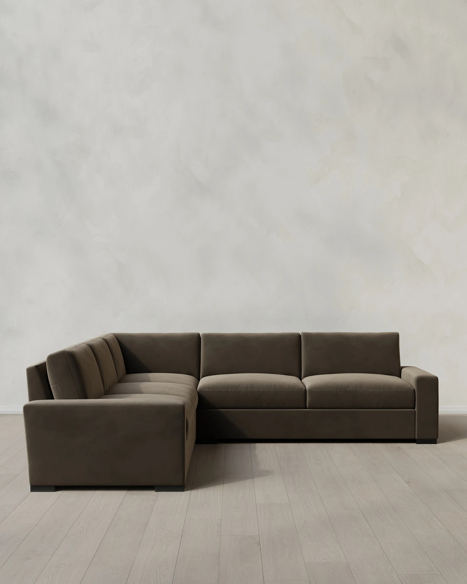 Stillman L Sectional in Performance Velvet | Quince