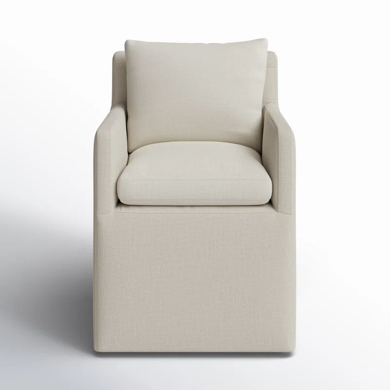 Alayaa Linen Upholstered Armchair | Wayfair North America