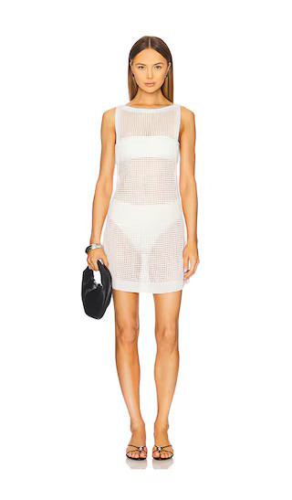 Erika Short Cover Up in Off White | Revolve Clothing (Global)