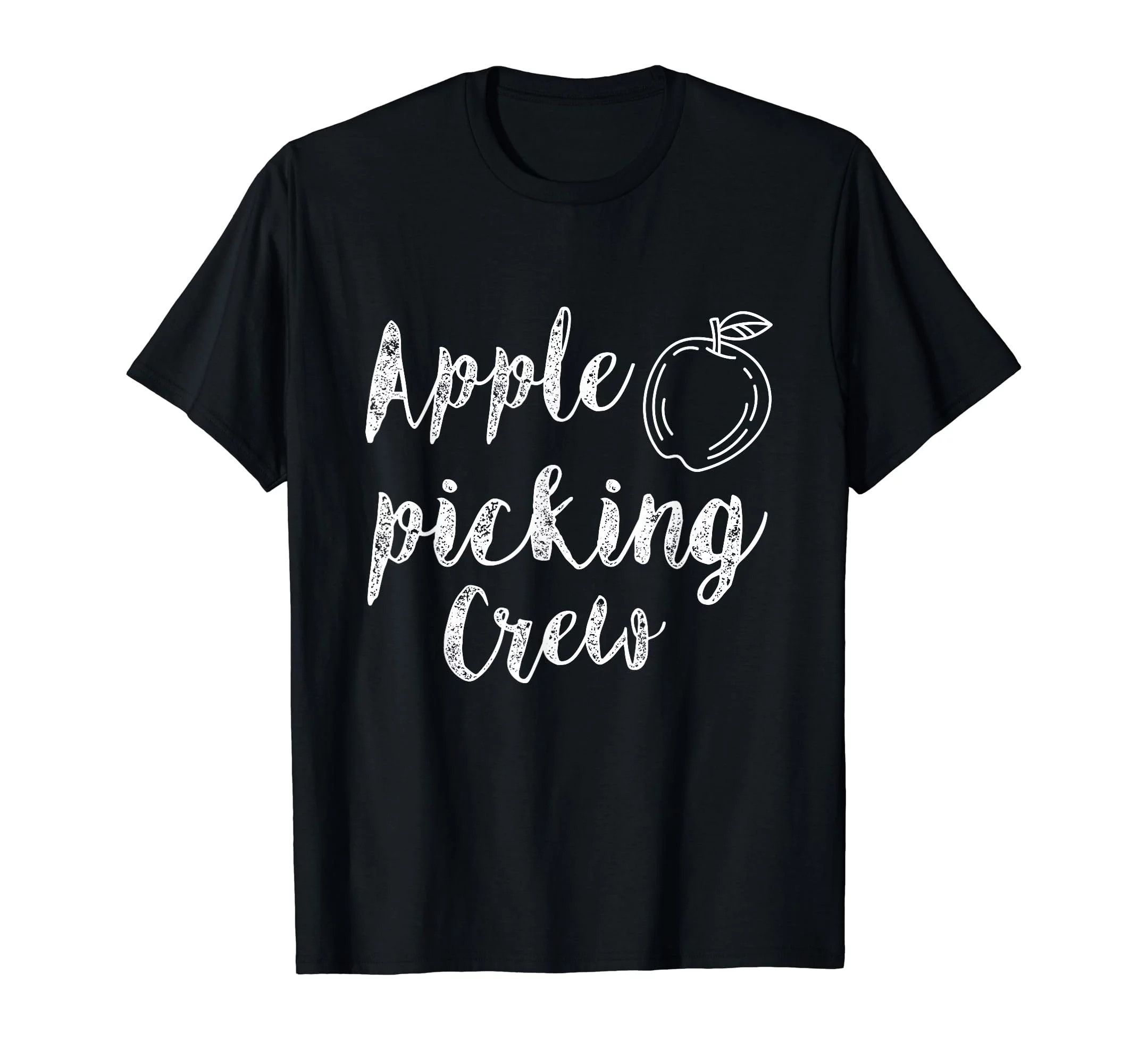 Apple Picking Crew Funny Apple Harvest Season Apple Picking T-Shirt | Walmart (US)