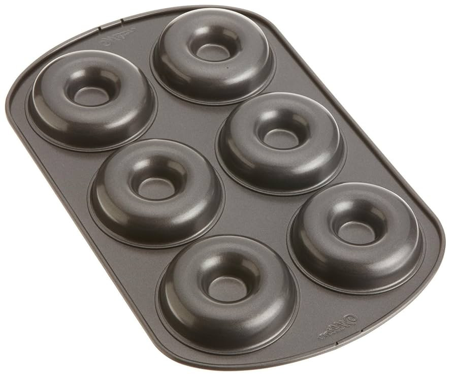 Wilton Gold Premium Non-Stick Warp-Resistant Bakeware, Made without PFAs, Donut Pan Set, 2-Piece,... | Amazon (US)