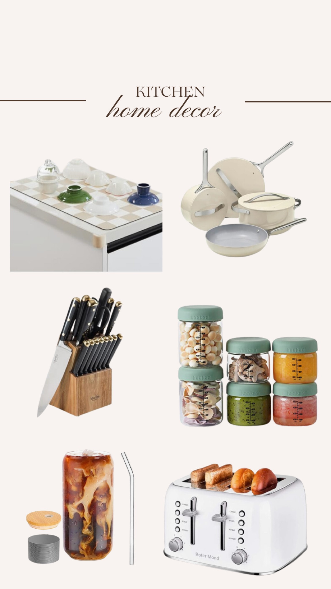 Some of my top picks for kitchen accessories in the new house.

#LTKHoliday #LTKFamily #LTKHome