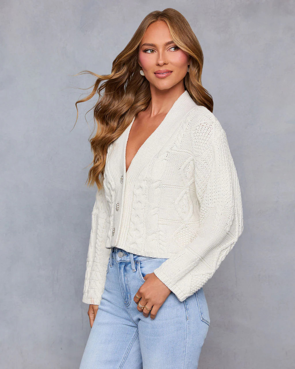 Kelena Cable Knit Cardigan | VICI