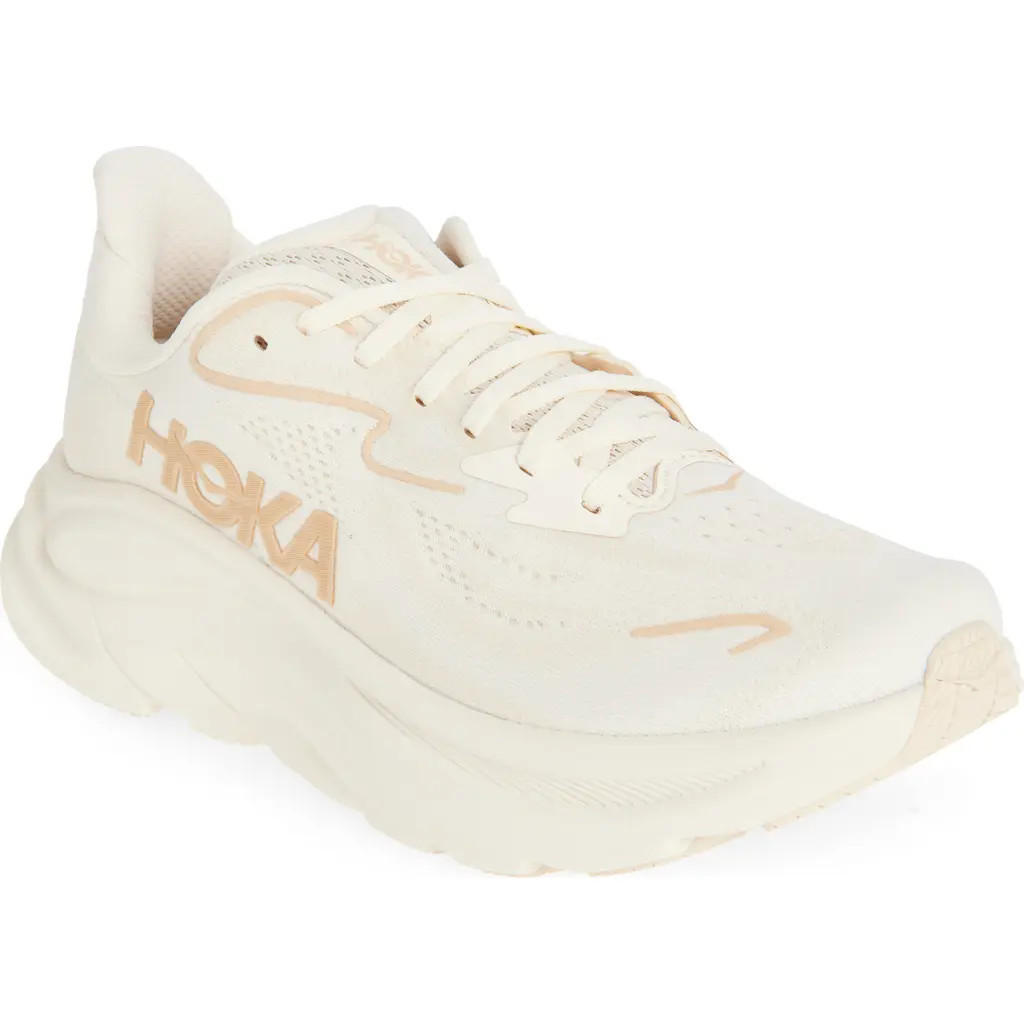 HOKA Clifton 10 Running Shoe in Vanilla /Birch /Birch at Nordstrom, Size 10.5 | Nordstrom