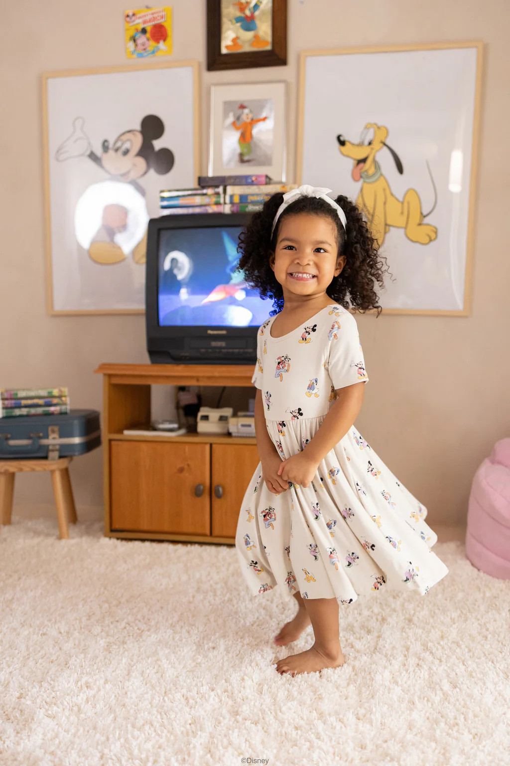 Twirl Dress in Mickey Mouse and Friends | Kyte Baby