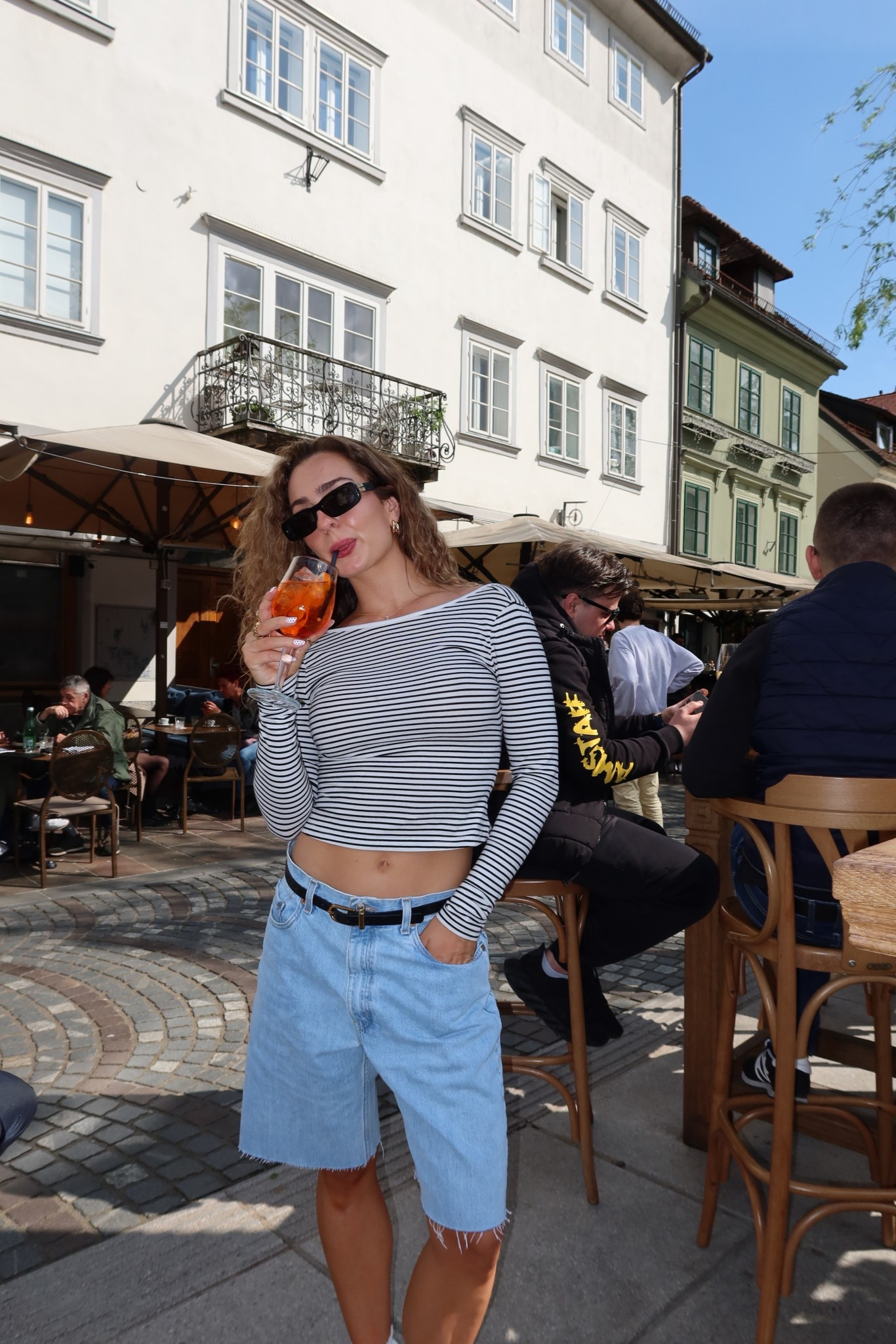 wearing this top in a medium! 

#LTKTravel #LTKStyleTip #LTKFindsUnder100