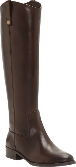 I.N.C. International Concepts Fawne Riding Leather Boots, Created for Macy's, Regular, Wide Calf,... | Macy's