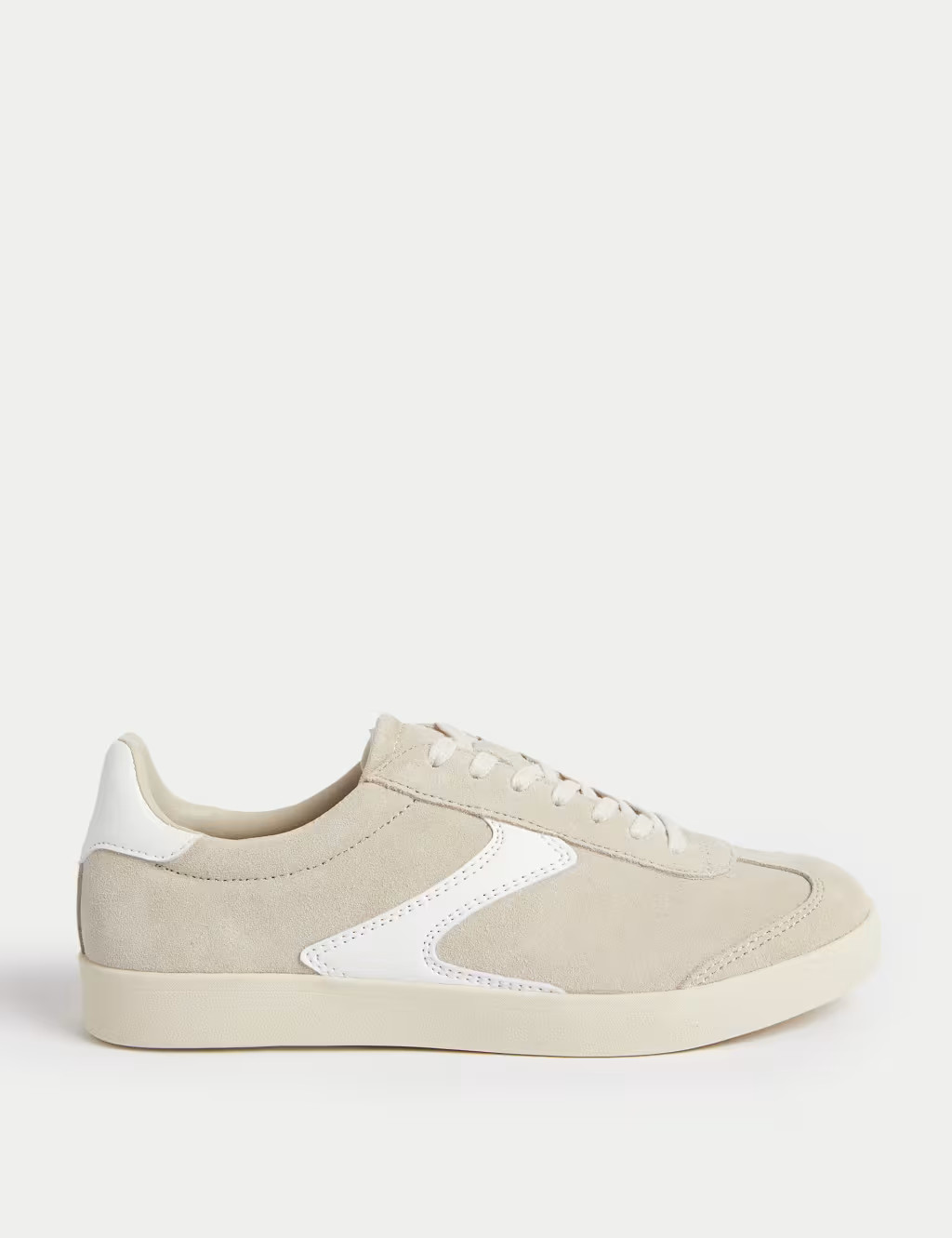 Suede Lace Up Side Detail Trainers | Marks & Spencer (UK)