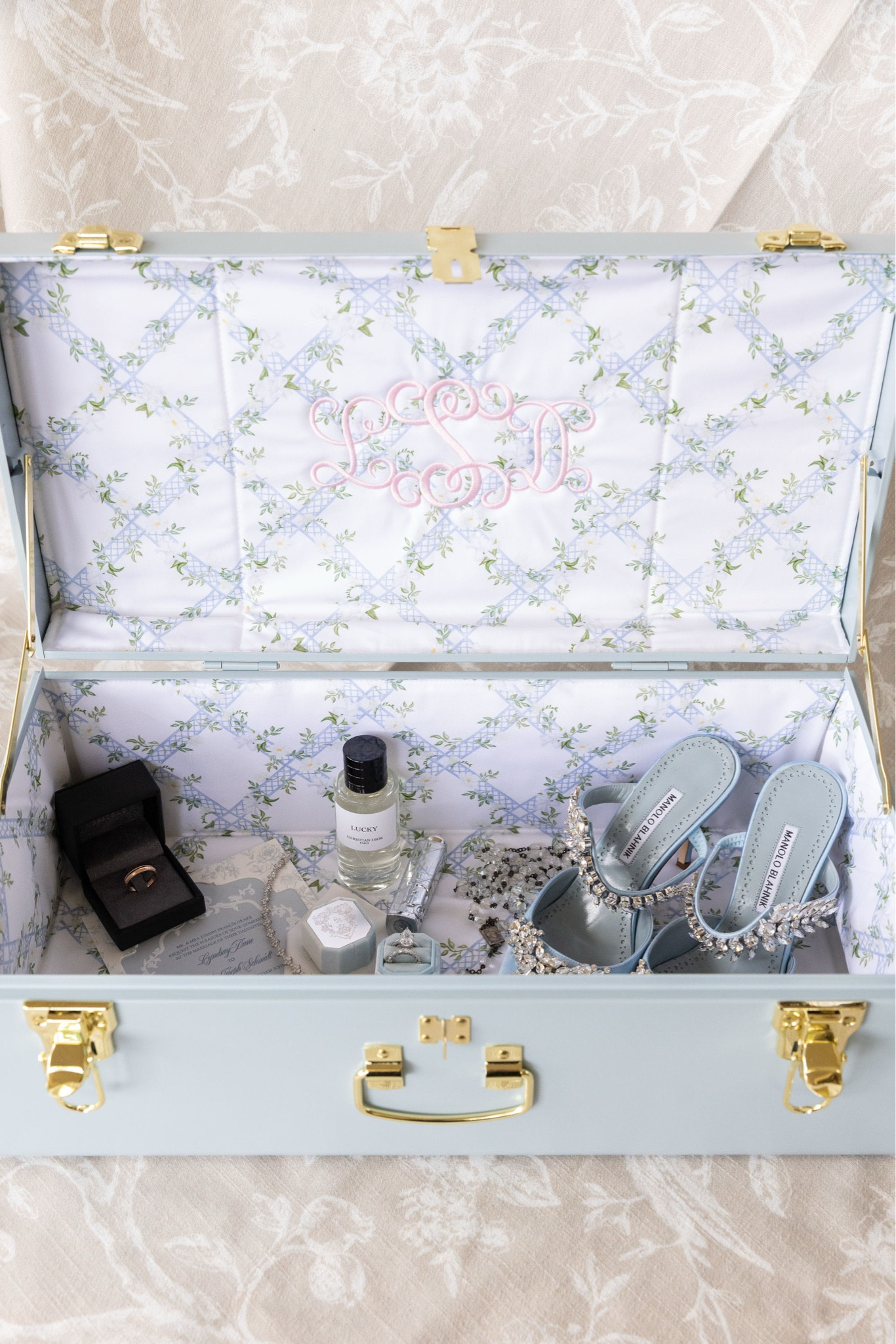 Bridal trunks that are so so cute!!

#LTKWedding #LTKStyleTip